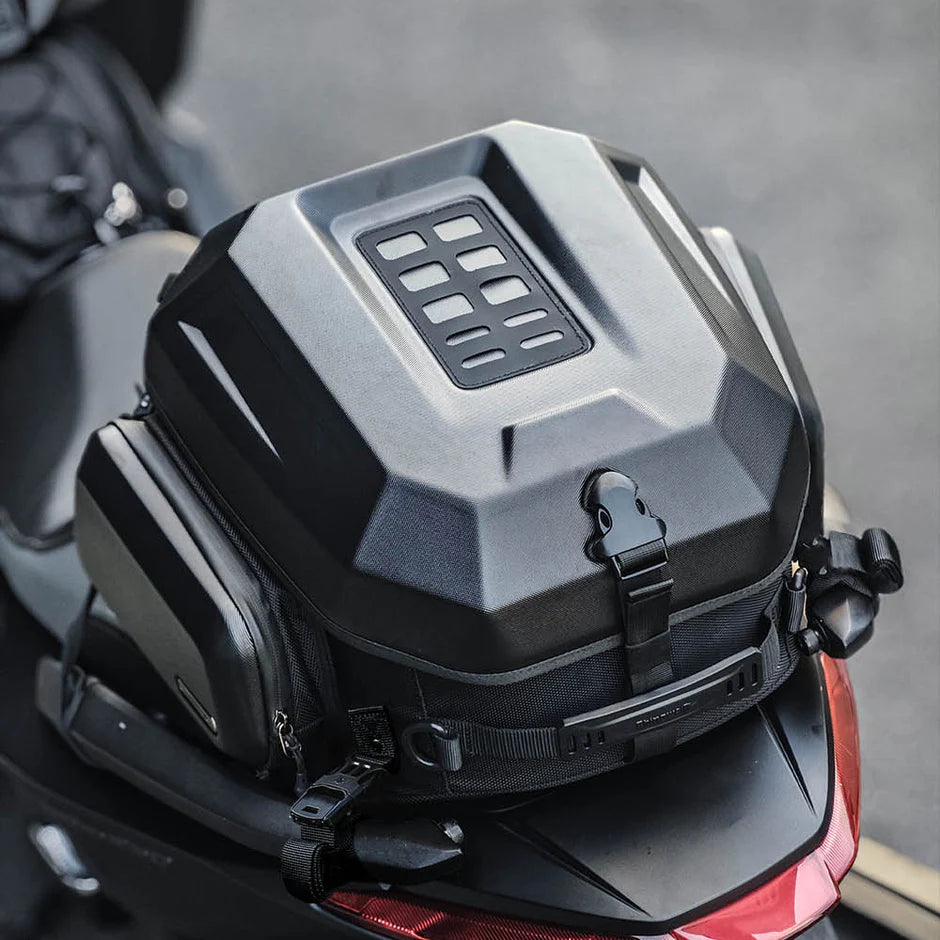 23L-35L ABS Hard Shell Tail Bag with Expandable