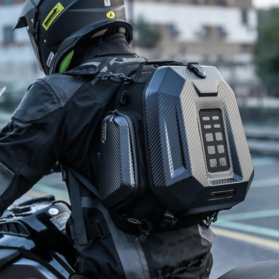 23L-35L ABS Hard Shell Tail Bag with Expandable