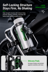 Kewig Universal Water Bottle Holder for Motorcycle | Adjustable Cup Holder