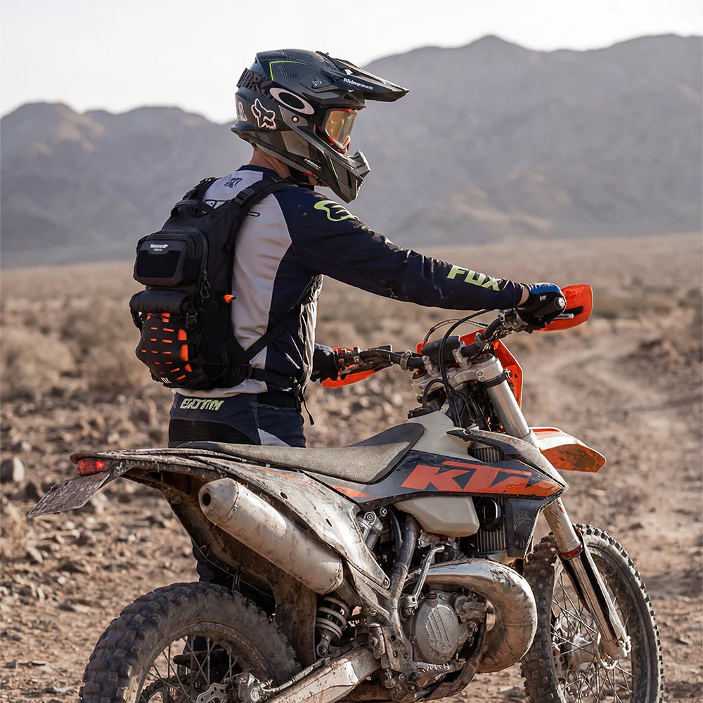 10L Motorcycle Riding Backpack, Adventure Hydration Backpack