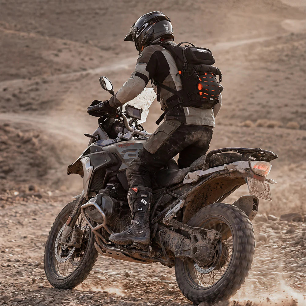 10L Motorcycle Riding Backpack, Adventure Hydration Backpack