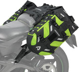 Motorcycle Saddlebags Waterproof 40L Rackless Luggage System Base Removable 2026 For Adventure,Riding Gear(20L*2) (Black)