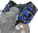 Motorcycle Saddlebags Waterproof 40L Rackless Luggage System Base Removable 2026 For Adventure,Riding Gear(20L*2) (Black)