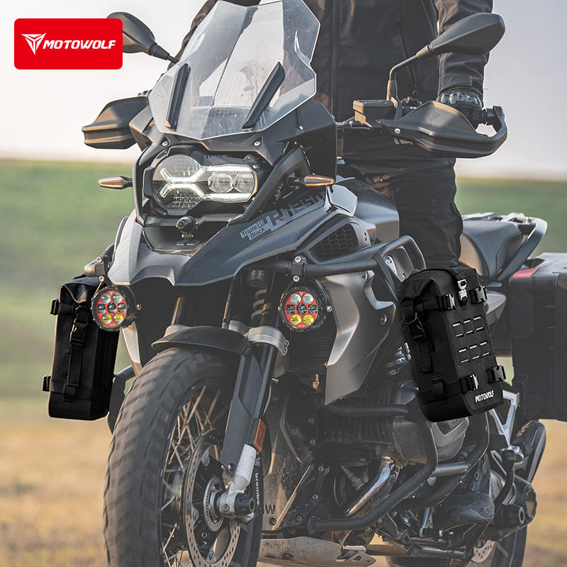 Motowolf Waterproof Motorcycle Crash Bar / Side Bags (2 Pcs Set)