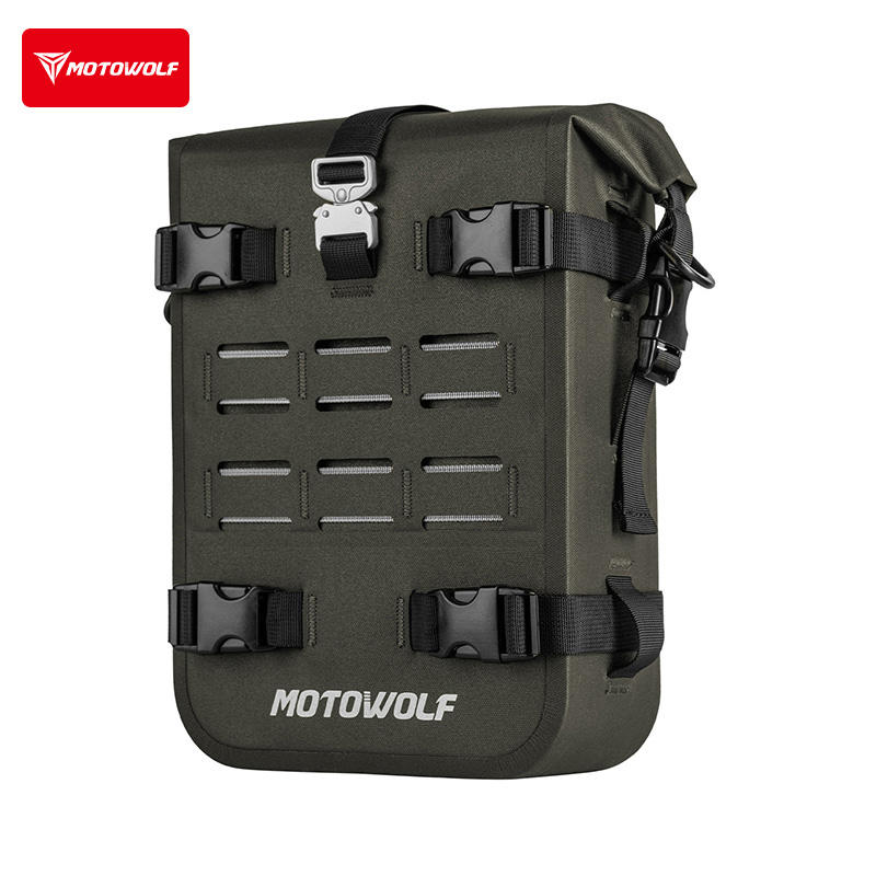 Motowolf Waterproof Motorcycle Crash Bar / Side Bags (2 Pcs Set)