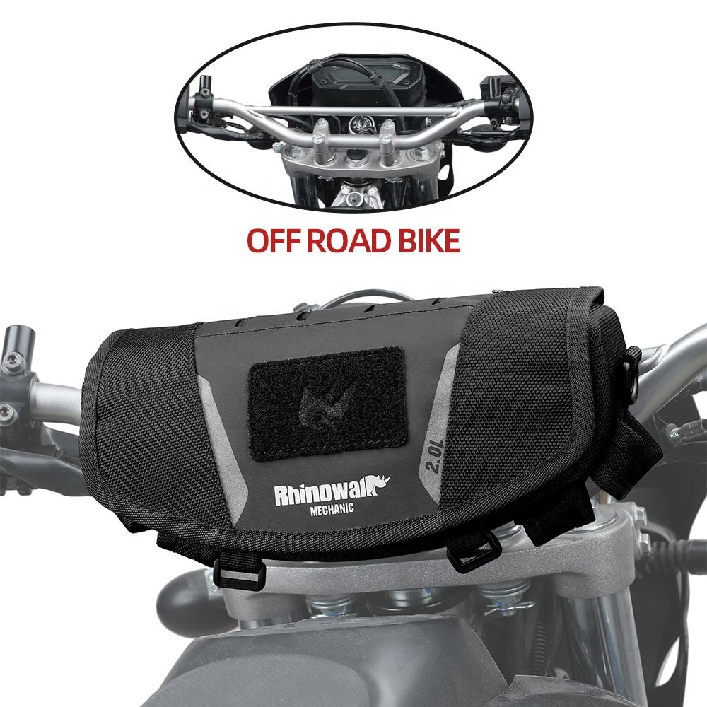 Rhinowalk Motorcycle 2l Handlebar Bag Mechanic Series
